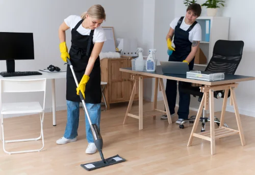 Nettoyage de bureau professionnel au Vieux-Marché